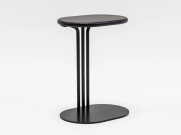 MOI - Oval ash side table by Papell Design - view 2
